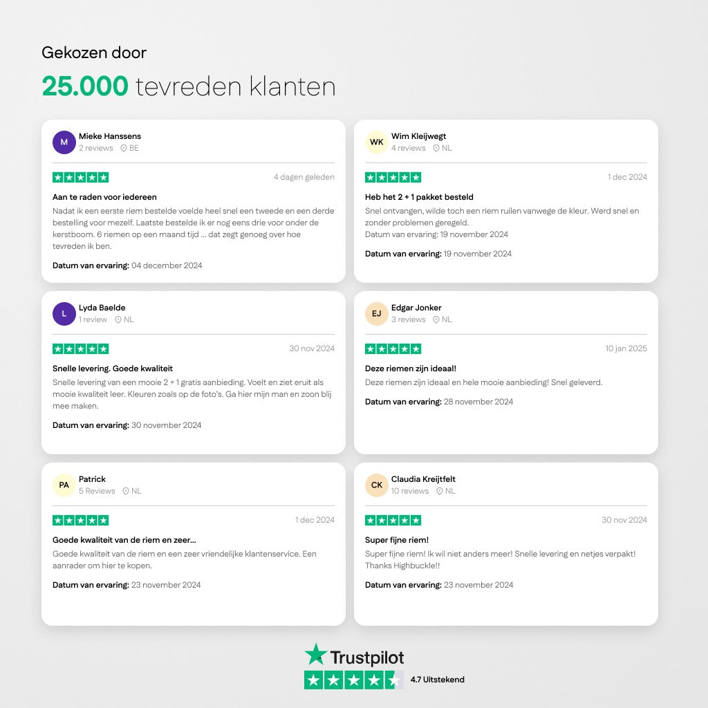 De Highbuckle Original - Dames