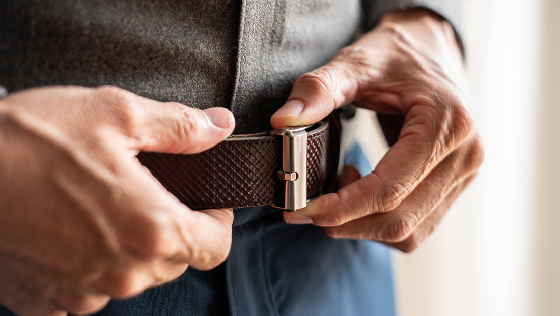 Hoe een riem zonder gaatjes helpt bij gewichtsfluctuaties