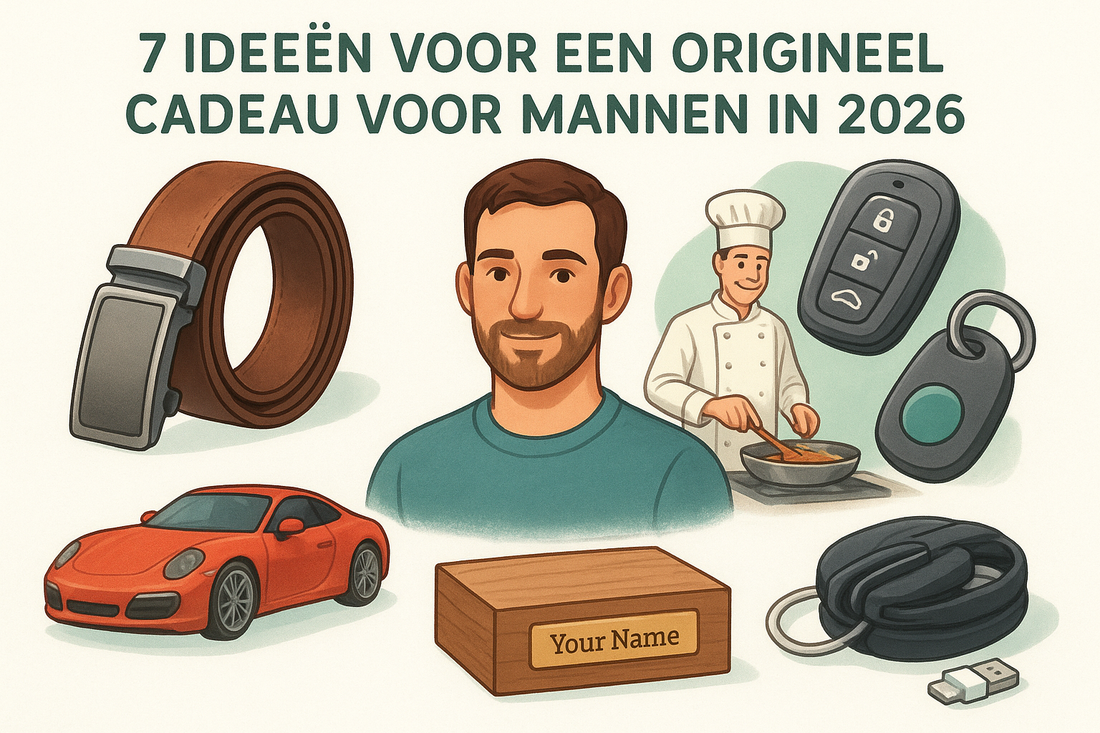 7 ideeën voor een origineel cadeau voor mannen in 2026